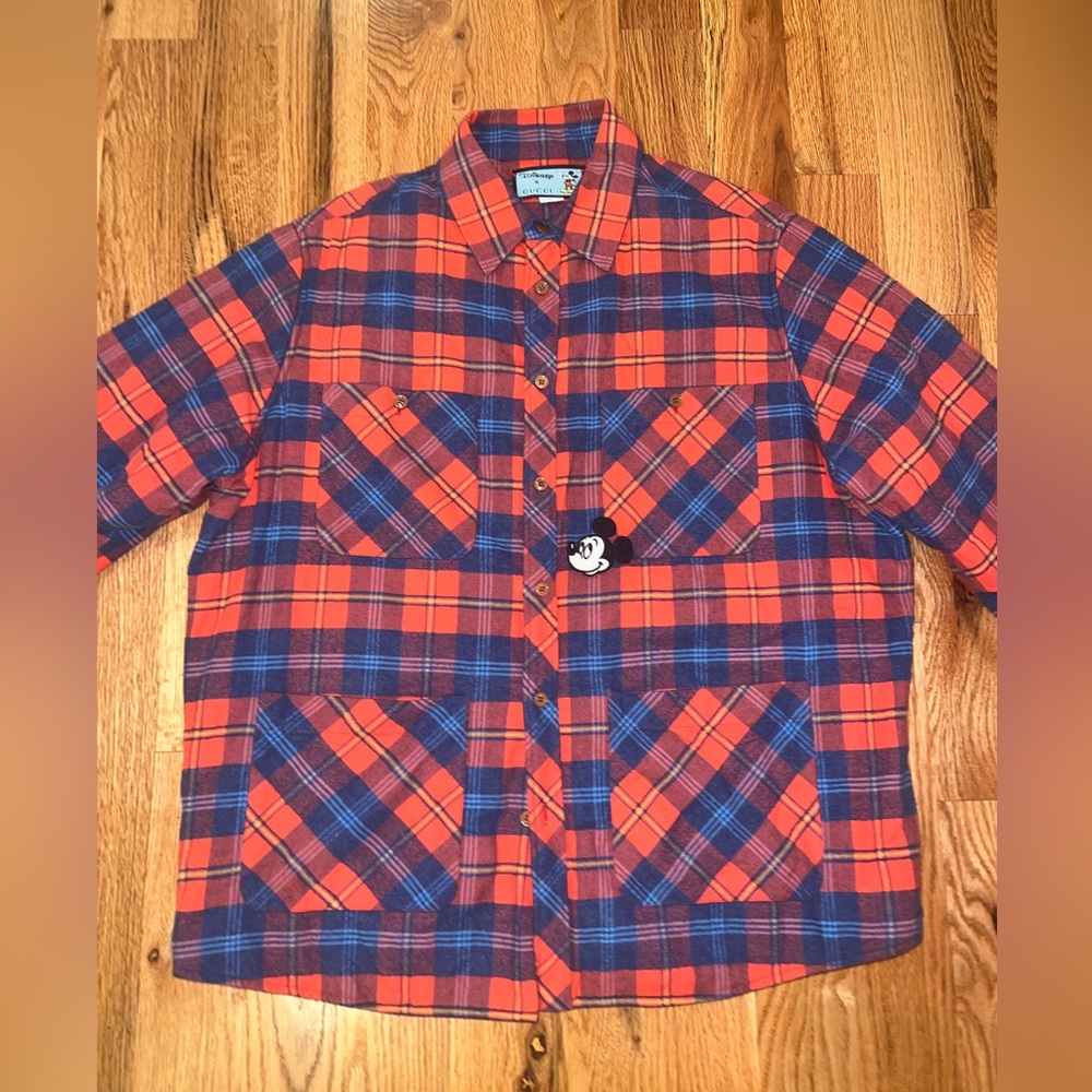 Gucci Disney -Flannel Plaid